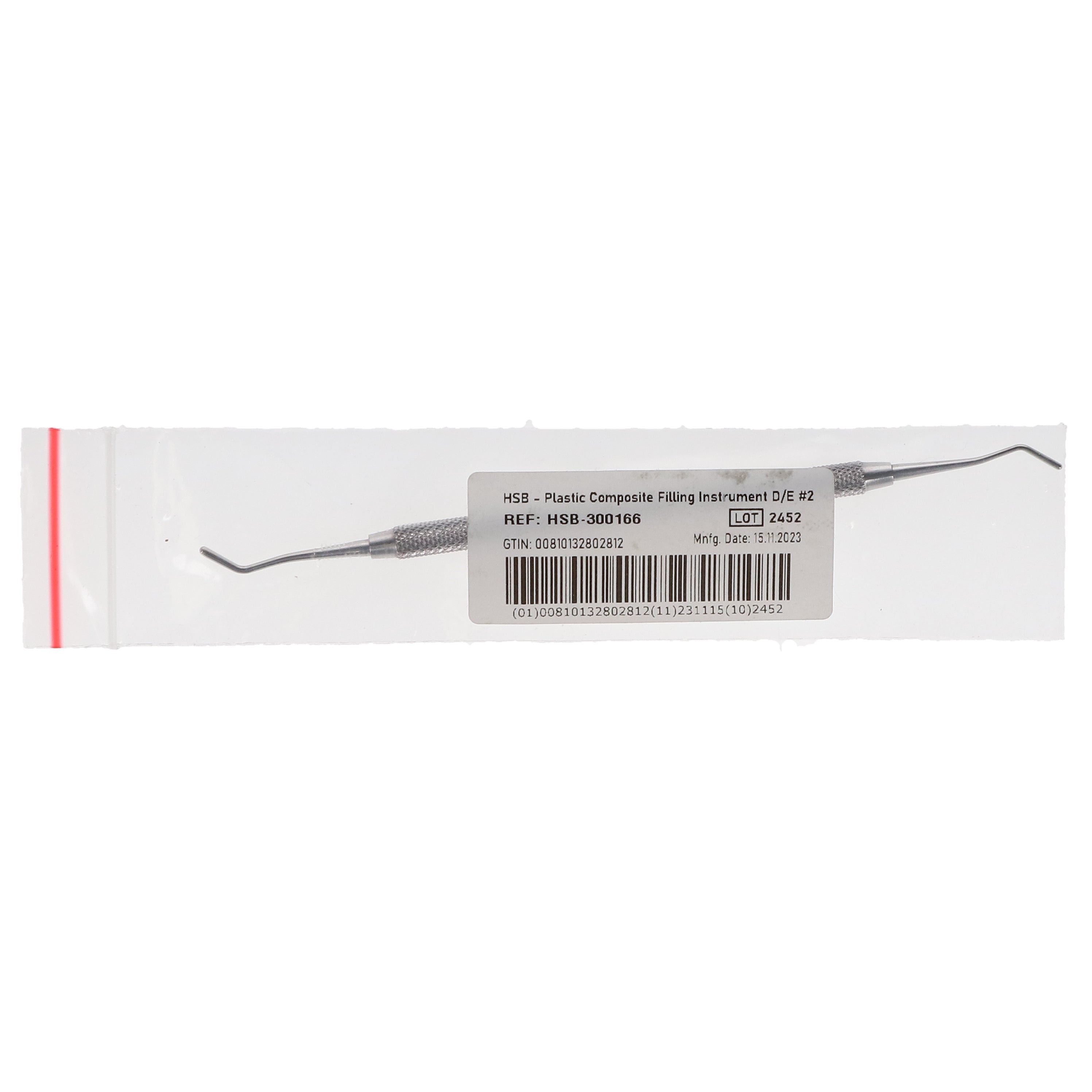 House Brand Dentistry 300166 HSB Double End #2 Plastic Composite Filling Instrument House Brand Dentistry 300166 HSB Double End #2 Plastic Composite Filling Instrument